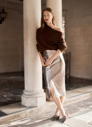 Brochu Walker Esme Metallic Skirt
