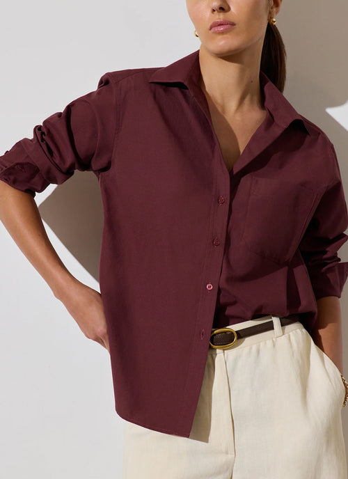 Brochu Walker Everday Seasonal Shirt Barolo