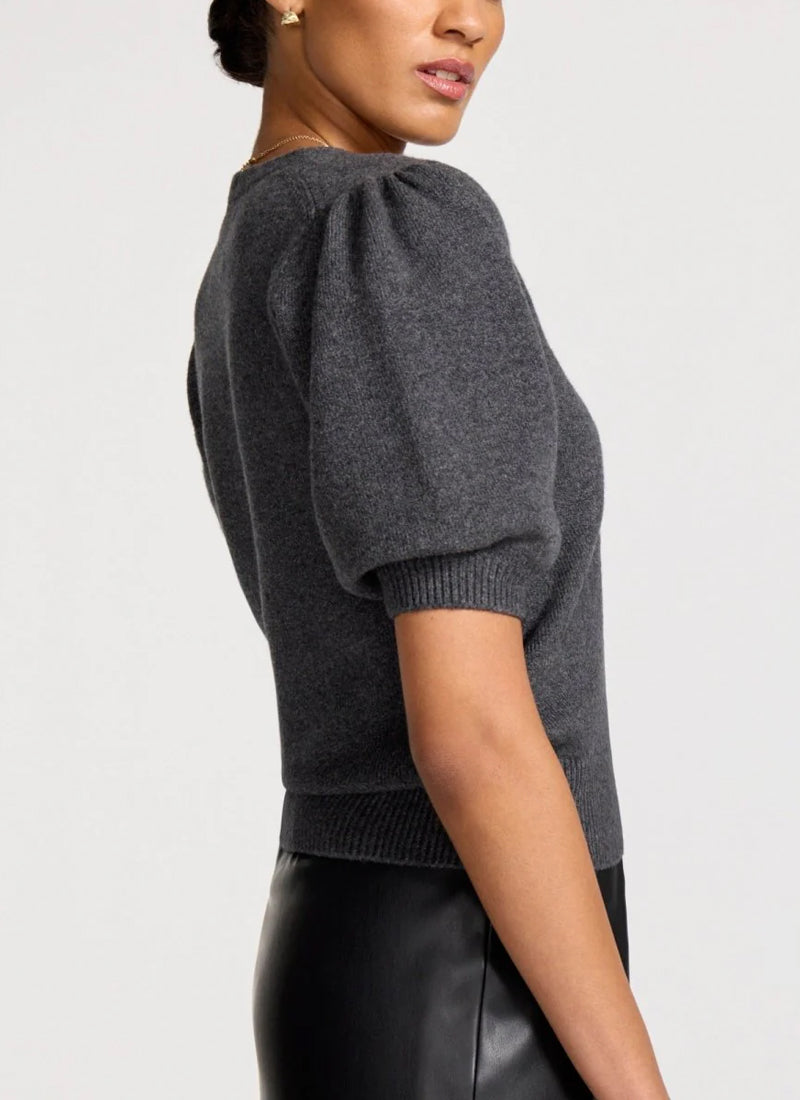 Havana Puffer Sleeve Sweater by Brochu Walker at Andrews