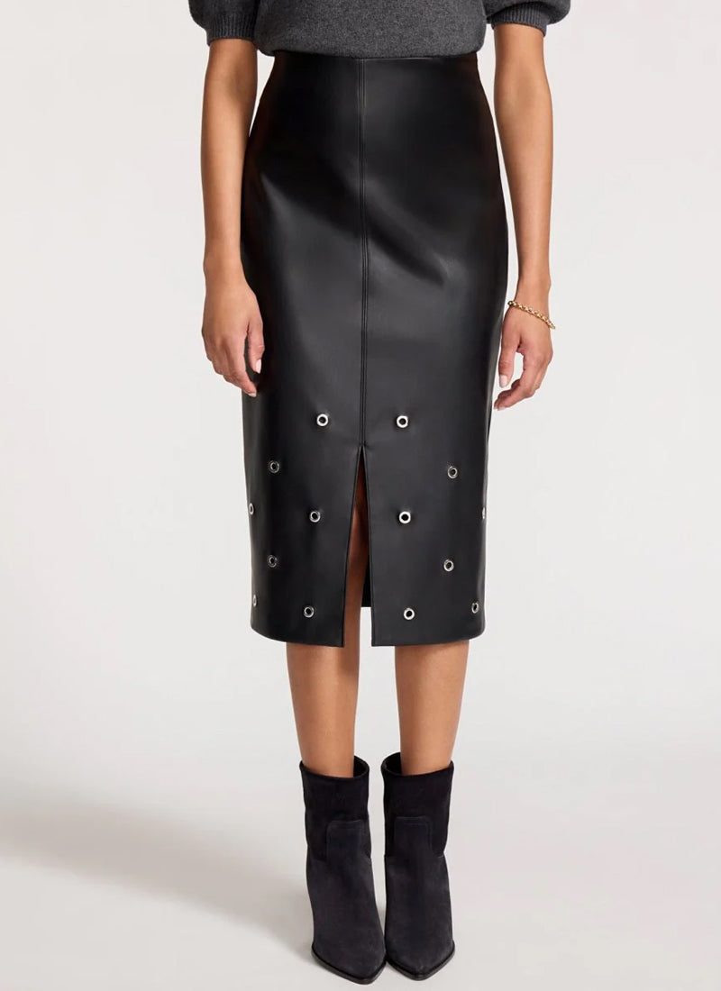 Rai Faux Leather Skirt by Brochu Walker at Andrews
