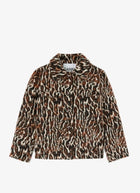 Brushed Leopard Jacquard Blazer