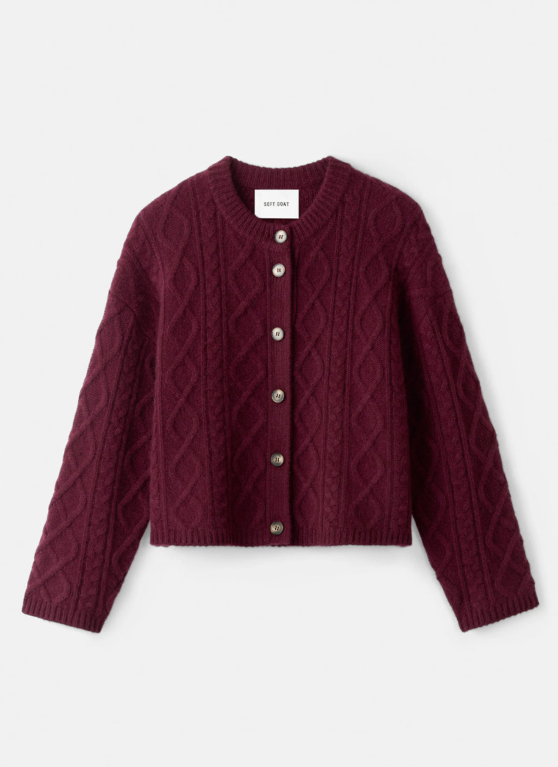 Cable Knit Cardigan