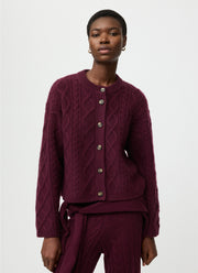 Cable Knit Cardigan