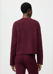 Cable Knit Cardigan