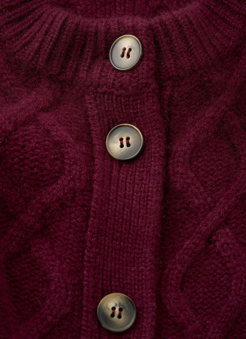 Cable Knit Cardigan