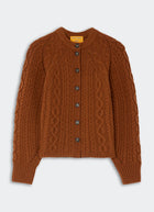 Cable Sculpted Cardigan