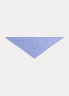 Cable Triangle Scarf