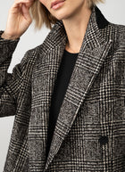 Caitlyn Check Extra Long Coat