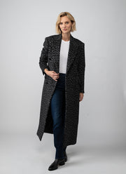 Caitlyn Leopard Extra Long Coat