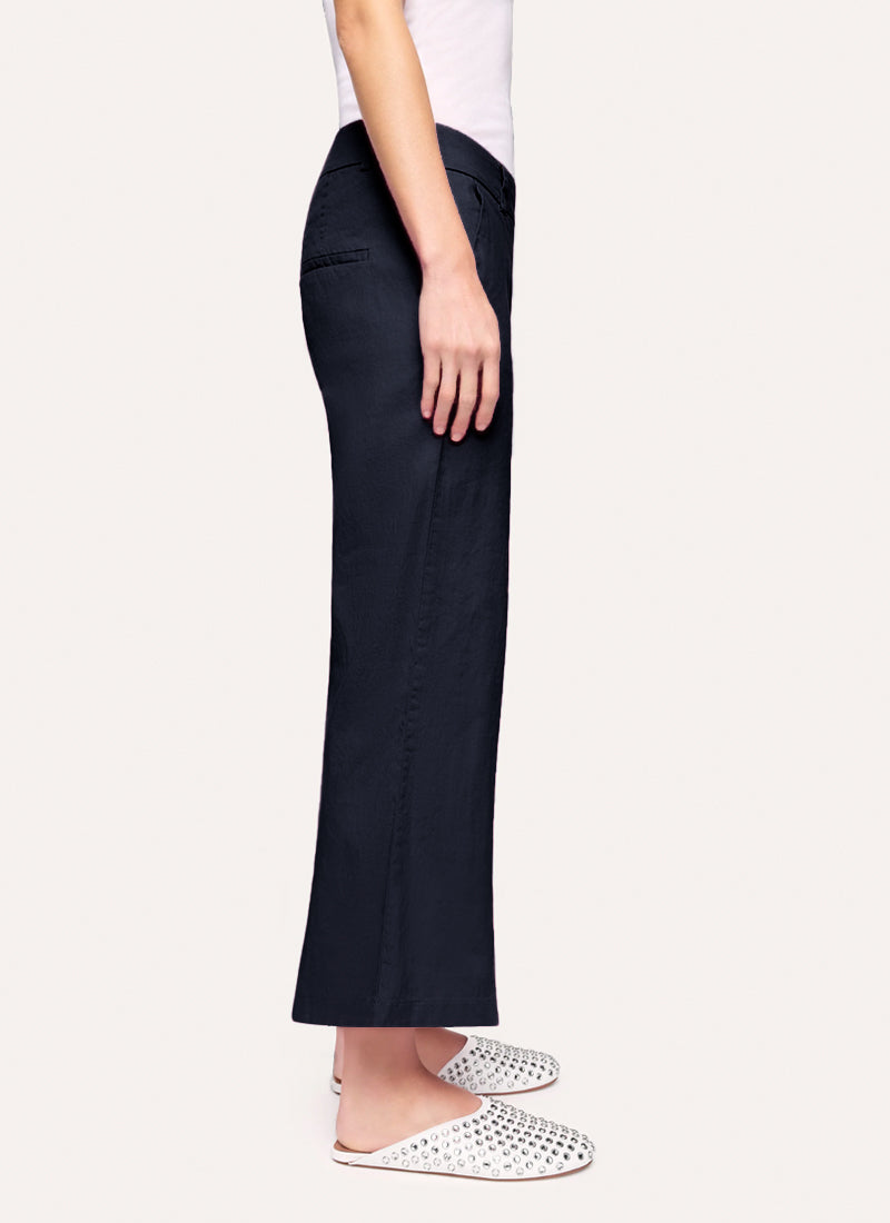 Cambio California Crop Linen Trouser