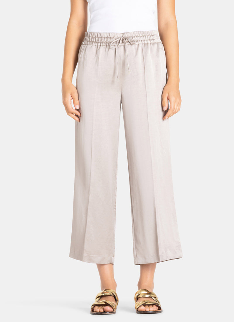 Cambio Clara Cropped Drawstring Pant