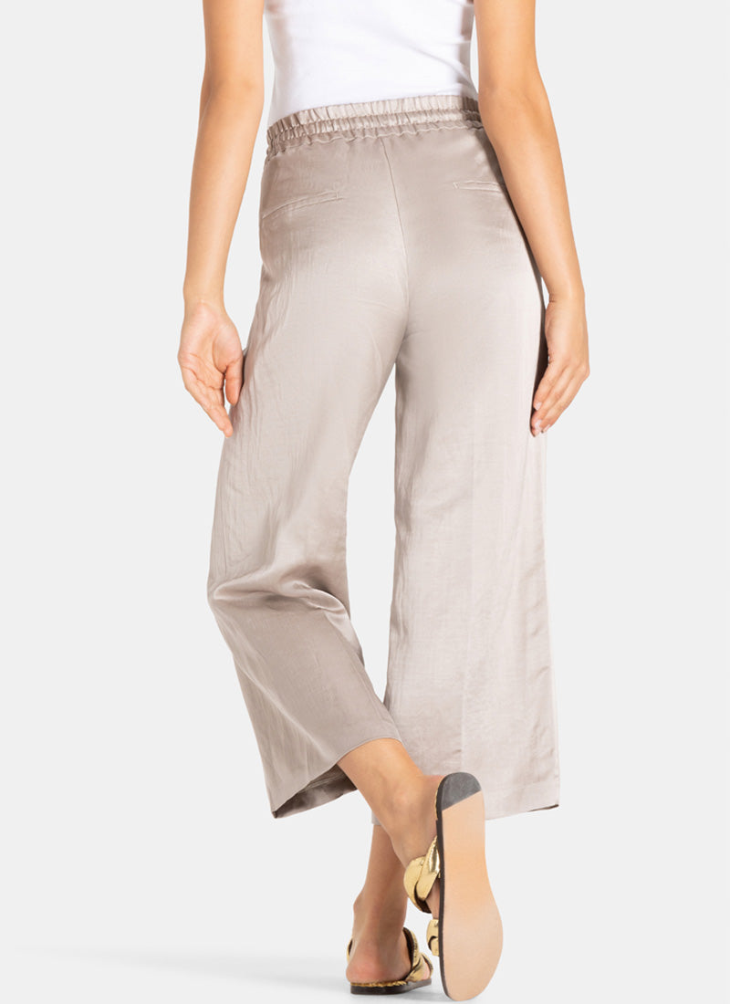 Cambio Clara Cropped Drawstring Pant