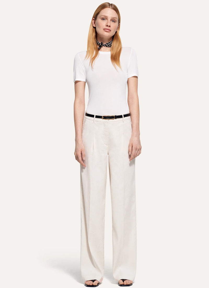 Cambio Mira Stretch-Linen Pant