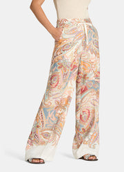 Cambio Adrienne Faded Paisley Pant