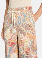 Cambio Adrienne Faded Paisley Pant