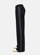Cambio Amelia Side Stripe Zipper Jersey Pant