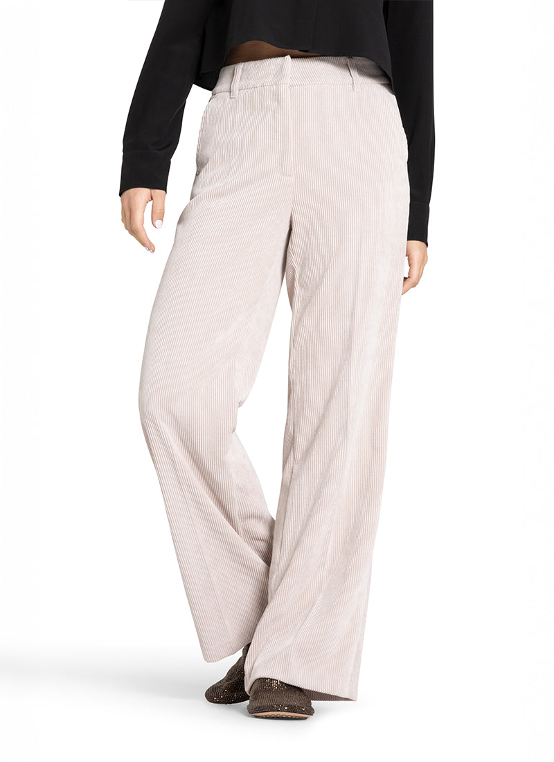 Cambio Amelie Corduroy Drawstring Trouser