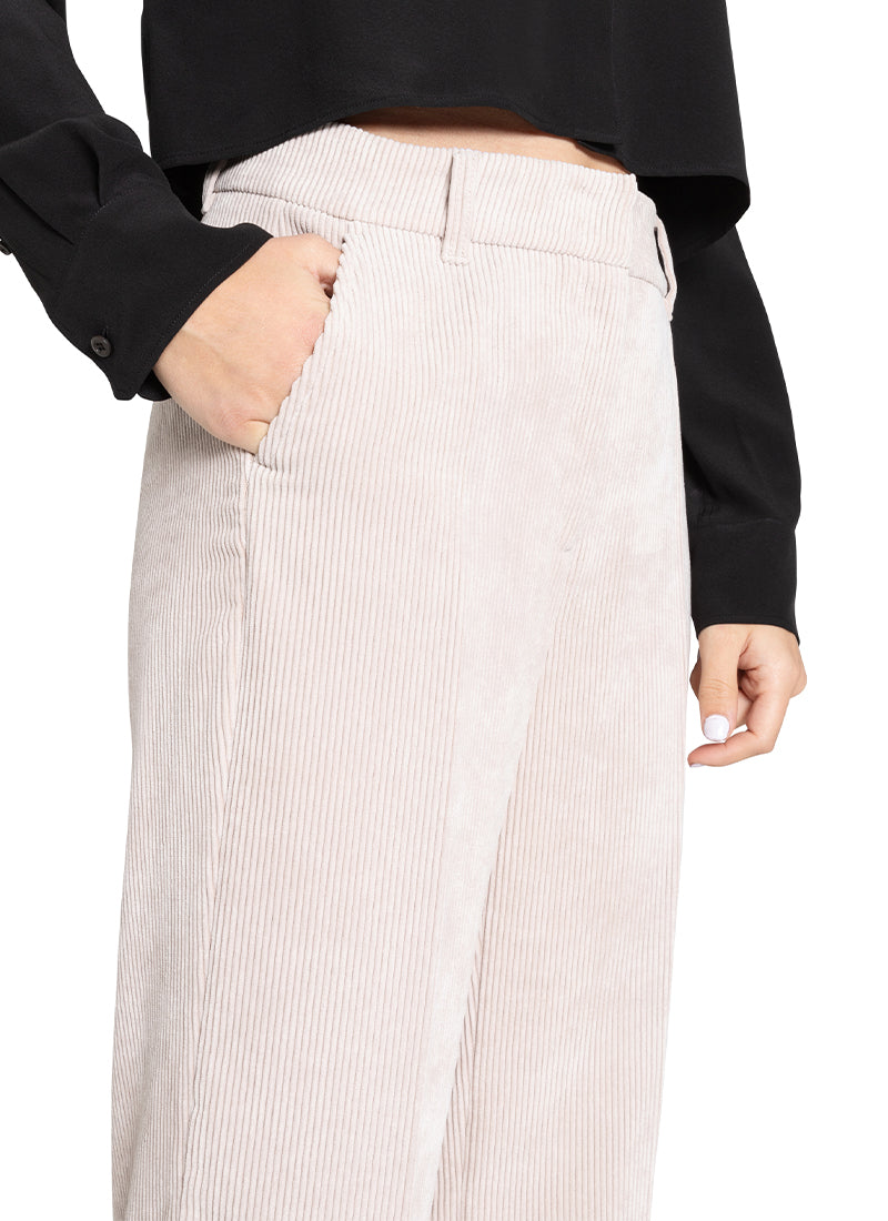 Cambio Amelie Corduroy Drawstring Trouser