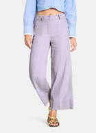 Cambio Cara Linen Wide Leg Pant