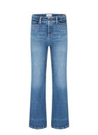 Cambio Fabienne Flap Pocket Flare Jeans