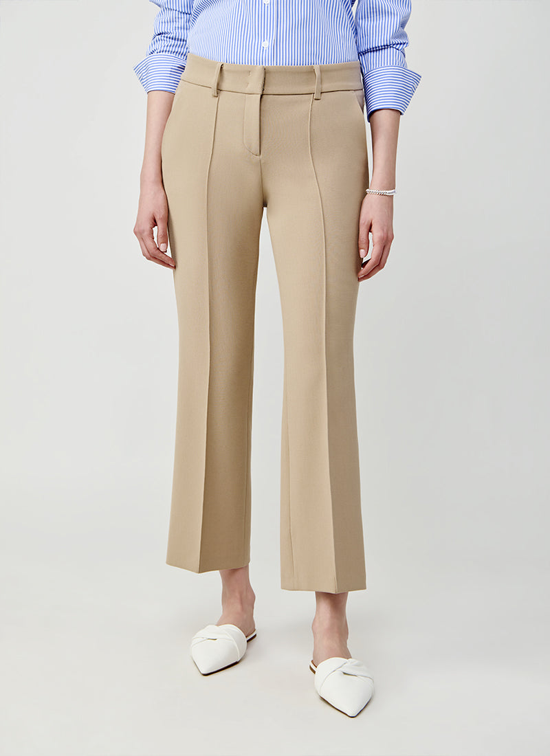 Farah Double Wool Flare Pant by Cambio at Andrews