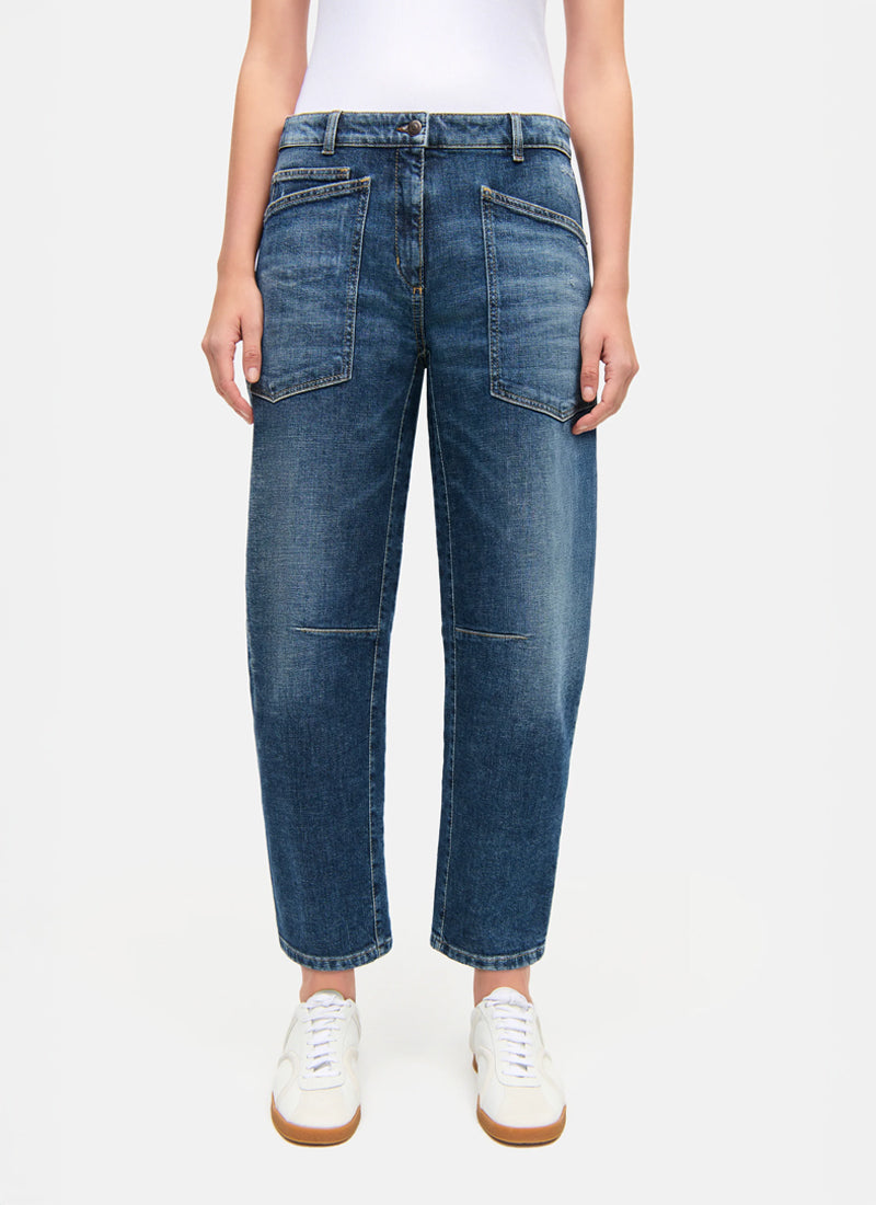Cambio Ocean Barrel Wide Leg Jeans