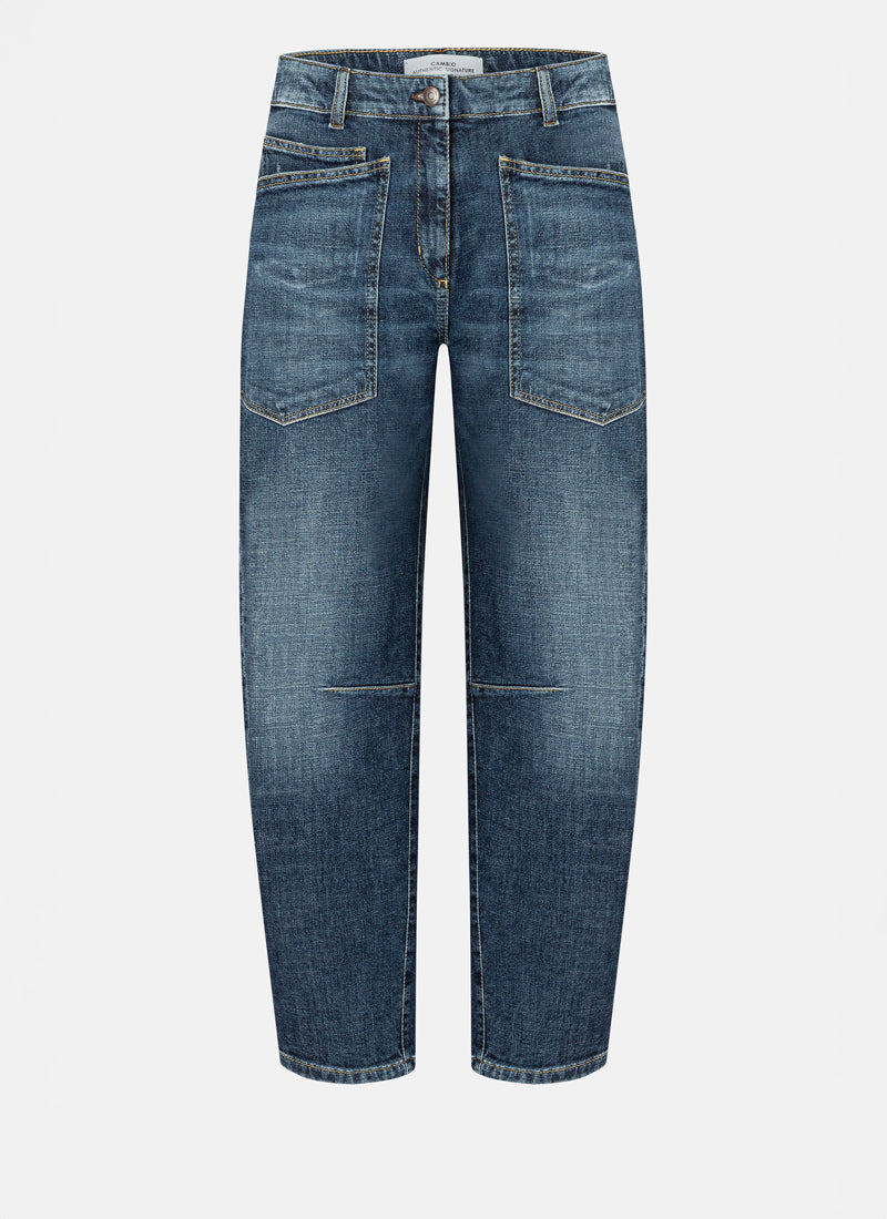 Cambio Ocean Barrel Wide Leg Jeans