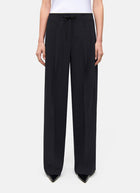 Cambio Addison Wide Leg Drawstring Pleat Trouser
