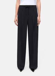 Cambio Addison Wide Leg Drawstring Pleat Trouser