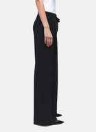 Cambio Addison Wide Leg Drawstring Pleat Trouser