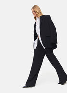 Cambio Addison Wide Leg Drawstring Pleat Trouser