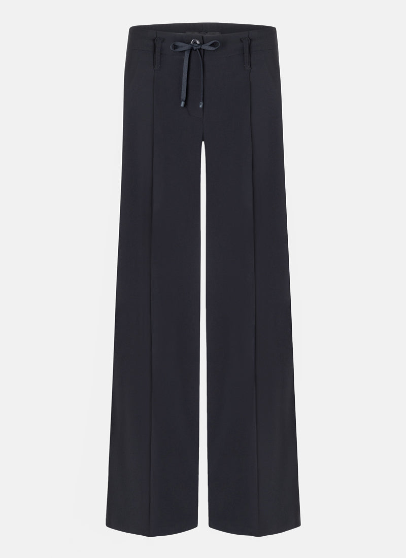 Cambio Addison Wide Leg Drawstring Pleat Trouser