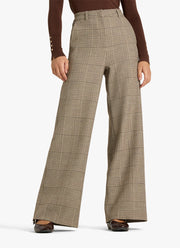 Alexis Woven Glencheck Pant