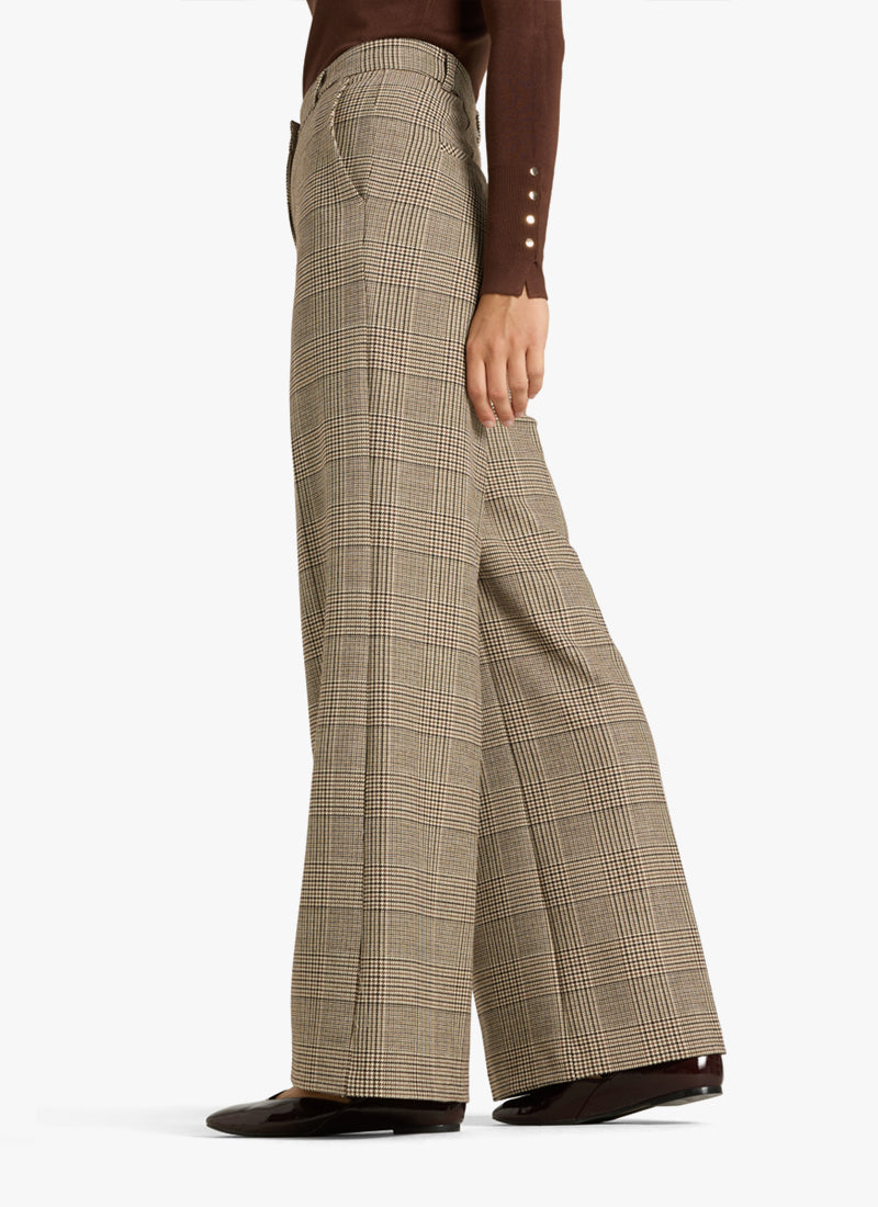 Alexis Woven Glencheck Pant