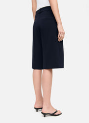 Cambio Anna Crepe Bermuda Shorts