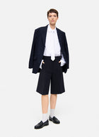 Cambio Anna Crepe Bermuda Shorts