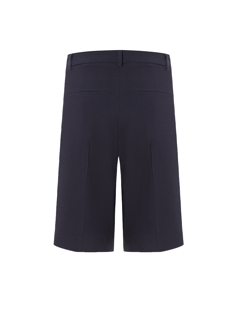 Cambio Anna Crepe Bermuda Shorts