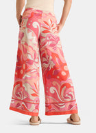 Cambio August Linen PR Pull On Crop Pant