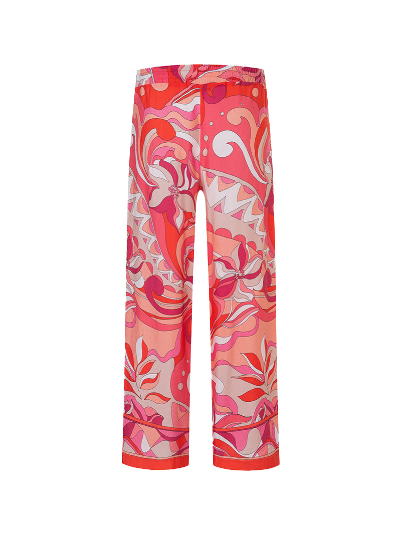 August Linen PR Pull On Crop Pant