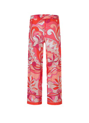 Cambio August Linen PR Pull On Crop Pant