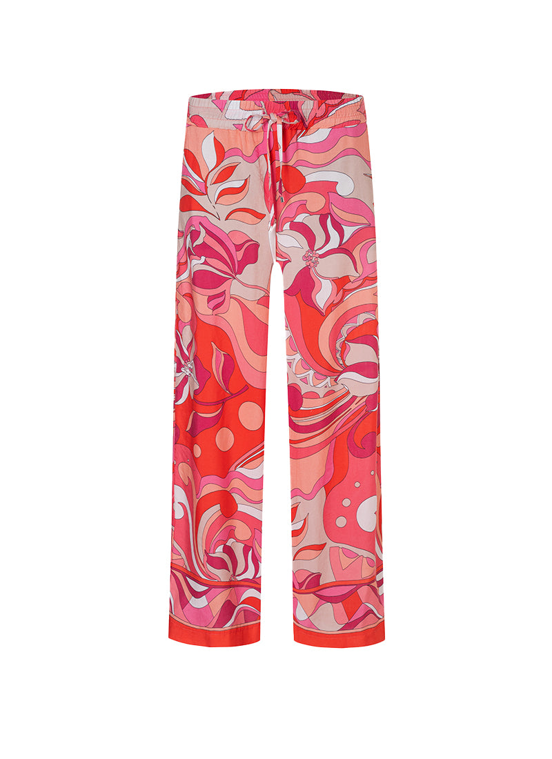 August Linen PR Pull On Crop Pant