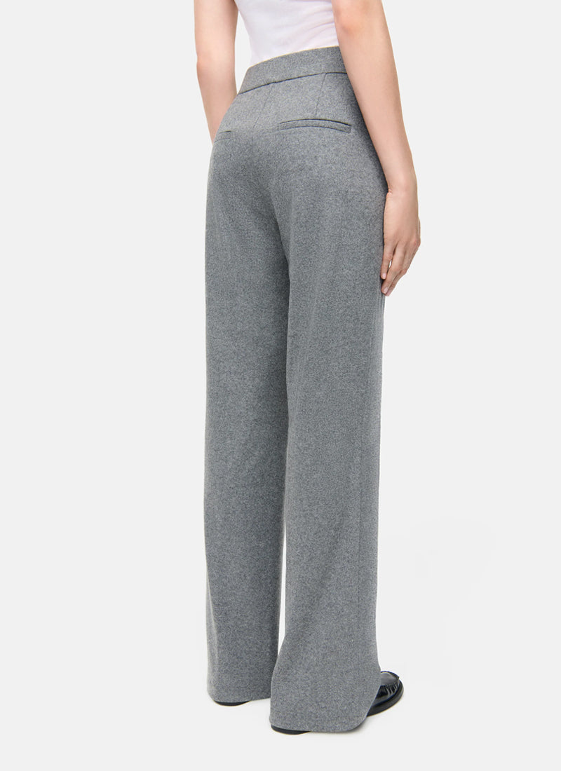 Ava Flannel Jersey Pant by Cambio at Andrews