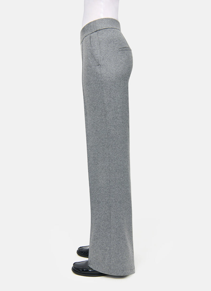 Ava Flannel Jersey Pant by Cambio at Andrews
