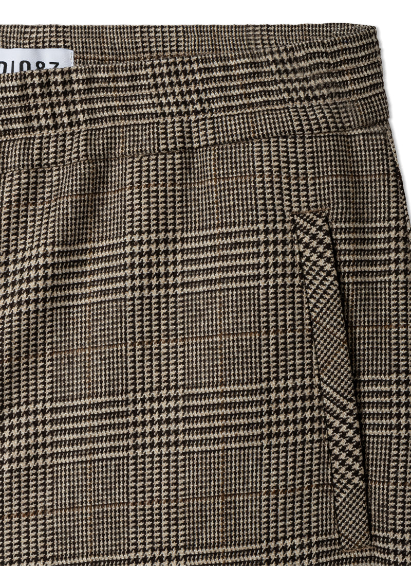 Aveline Wool Glencheck Pant