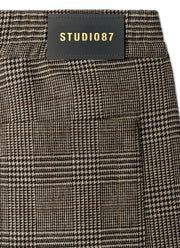 Aveline Wool Glencheck Pant