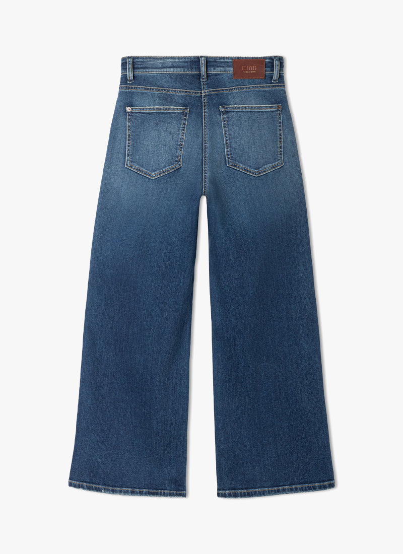 Baggy Stretch Asymmetrical Jeans by Cambio at Andrews