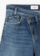Baggy Stretch Asymmetrical Jeans by Cambio at Andrews