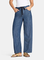 Cambio Wide Leg Baggy Jeans