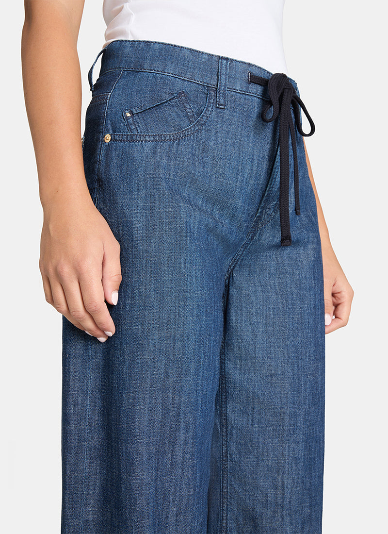 Cambio Wide Leg Baggy Jeans