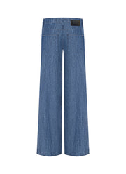 Cambio Wide Leg Baggy Jeans